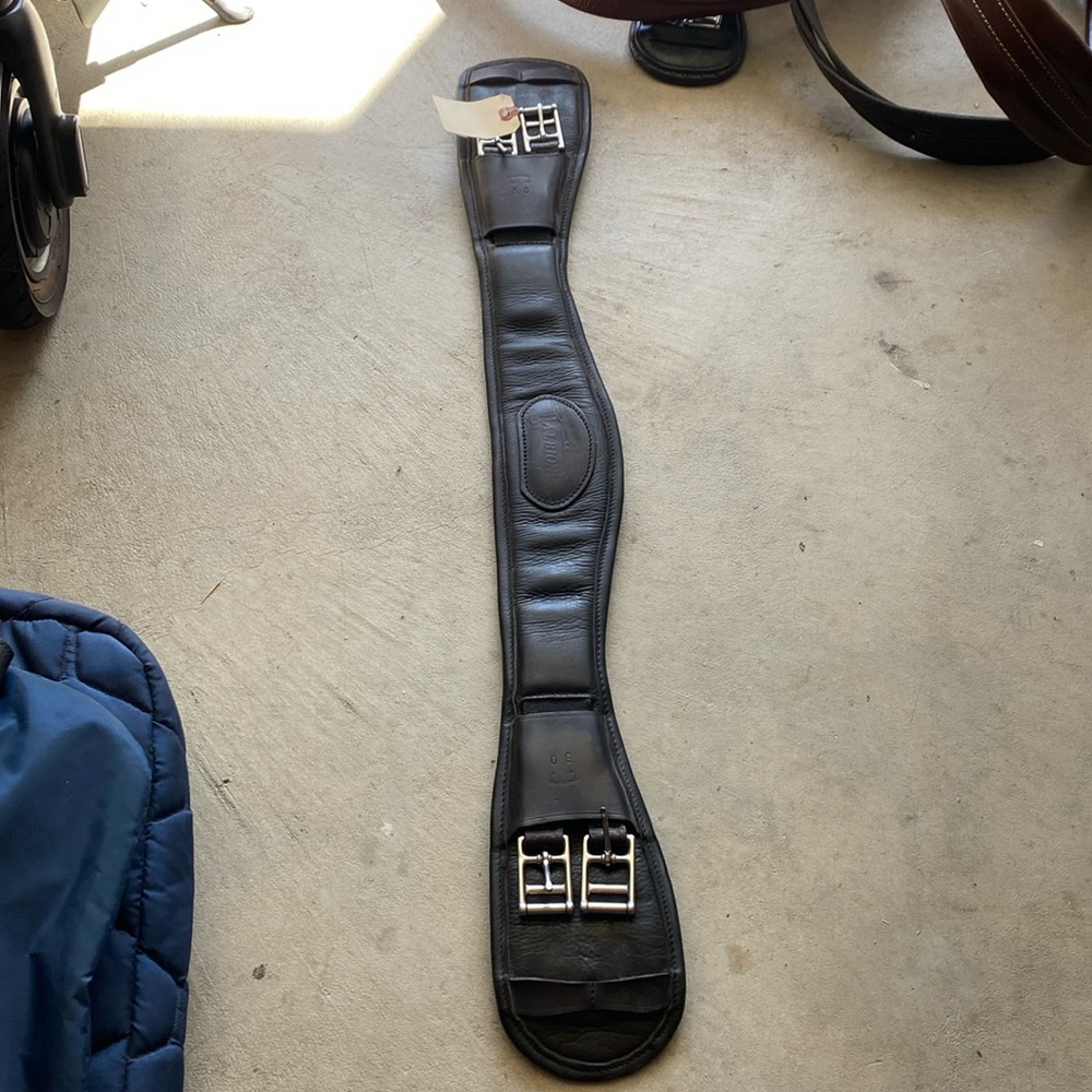 Albion Black Equestrian Leather Strap